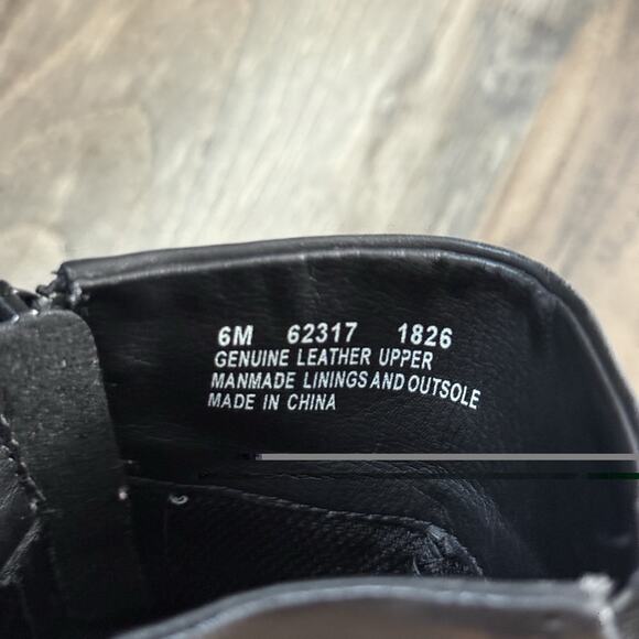 Timberland Alyse Smart Comfort System Black Leather Ankle Boots Women’s 6M - Picture 7 of 8